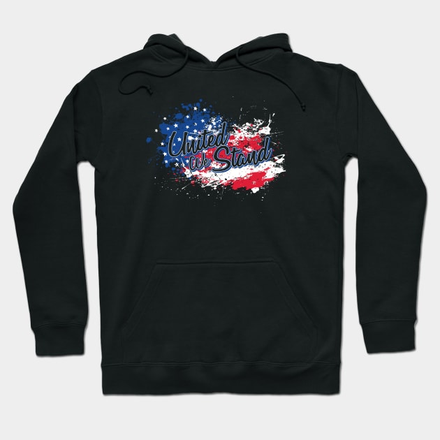 United We Stand Hoodie by ZZDeZignZ